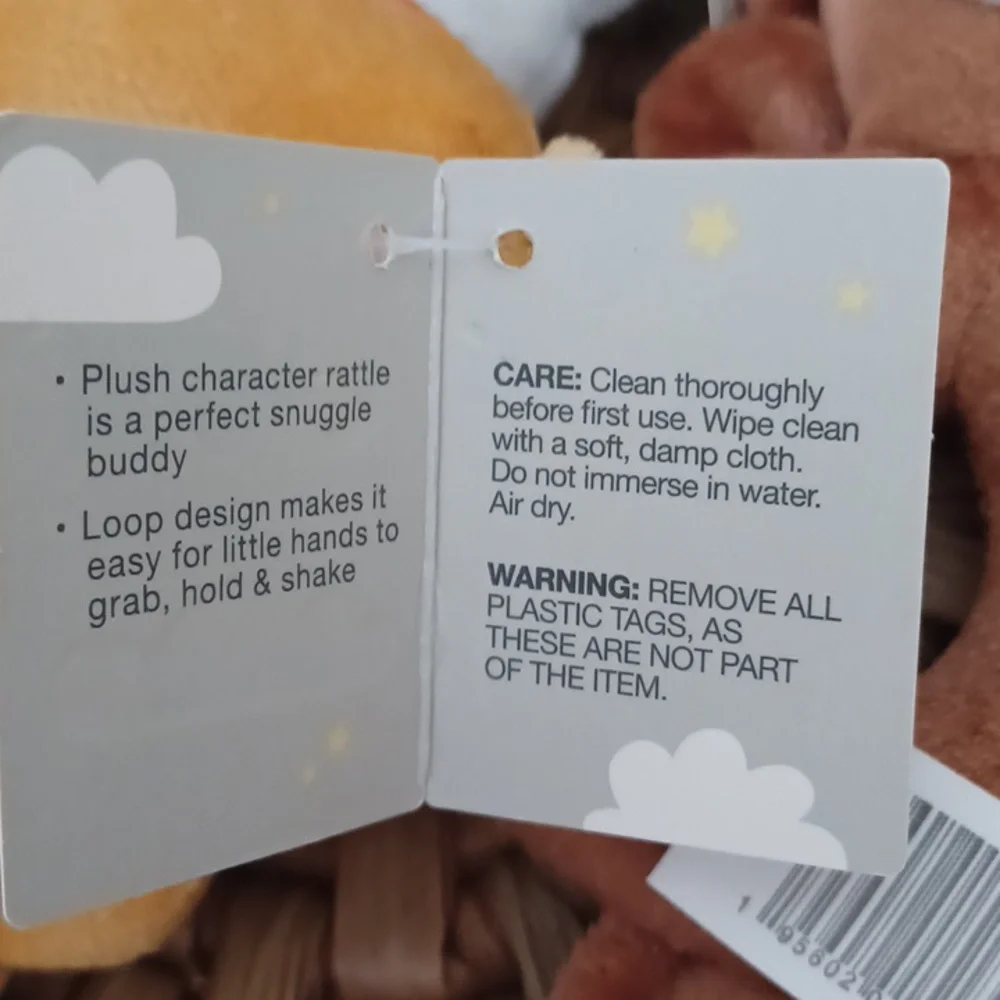 Moon and stars Plus rattle